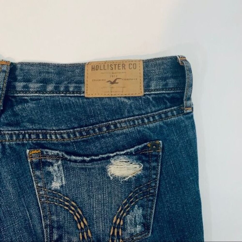 Hollister distressed straight leg sz 3 - Picture 6 of 7